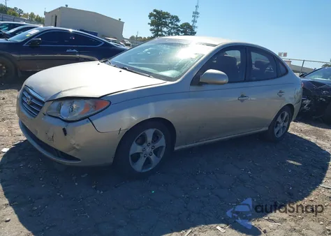 2008 Hyundai Elantra Gls/Se from USA, damaged, VIN KMHDU46DX8U480037